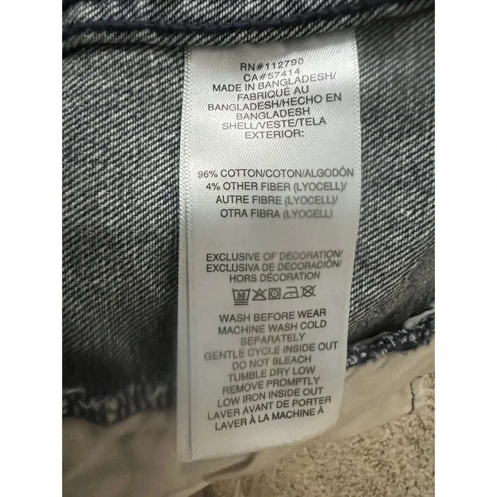 True Religion Jacket Mens X-Large Blue Quartz Wash Denim Red Stitching NWT